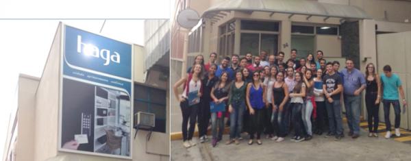 Alunos de Engenharia de Produção do UNIFESO fazem visita técnica à Haga

 