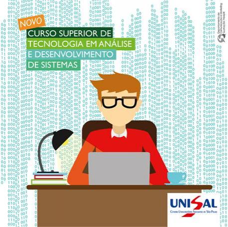 Análise e Desenvolvimento de Sistemas: novo Curso do UNISAL Campinas/São José 