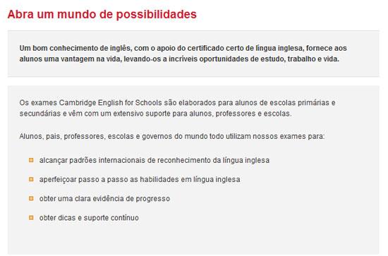 Abra um mundo de possibilidades