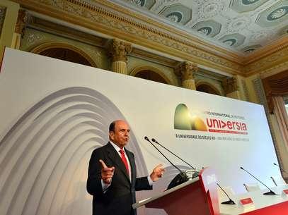 Presidente mundial do Grupo Santander e do Universia, Emilio Botín falou sobre a importância do encontro de universidades Foto: Daniel Ramalho / Terra