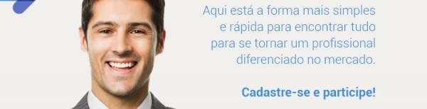 Aqui está a forma mais simples e rápida para encontrar tudo para se tornar um profissional diferenciado no mercado. Cadastre-se e participe!