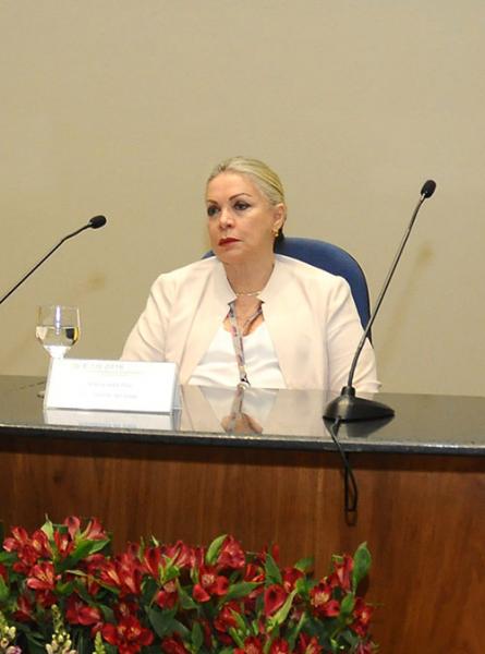 A presidente do Inep, Maria Inês Fini, falou sobre o empenho em garantir o cumprimento de cada etapa do planejamento do exame, “para que os estudantes possam fazer as provas com tranquilidade” (foto: Luís Fortes/MEC)