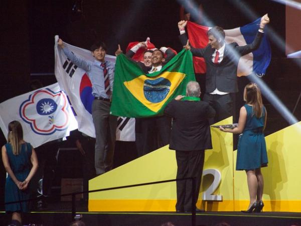 Festa de encerramento e premiação do WorldSkills São Paulo 2015 (Foto: Paulo Amendola)