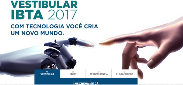 IBTA abre inscrições para graduação e pós-graduação