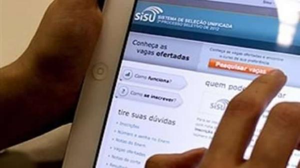 Inscrições para o Sisu podem ser feitas de hoje a sexta-feira