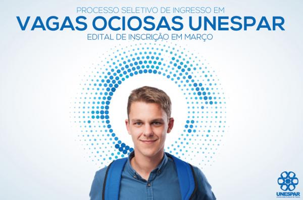 Preenchimento de vagas ociosas será unificado na Unespar