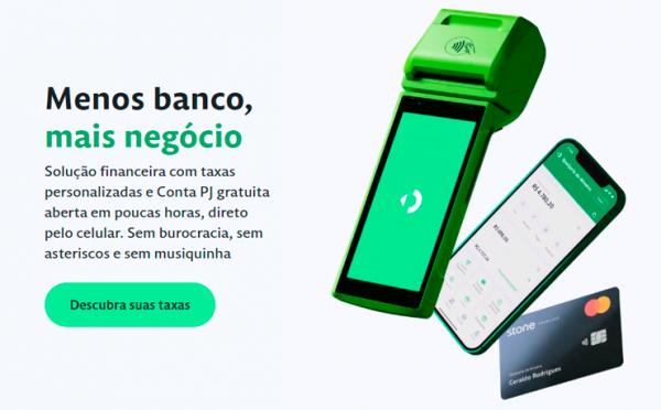 Solução financeira com taxas personalizadas 